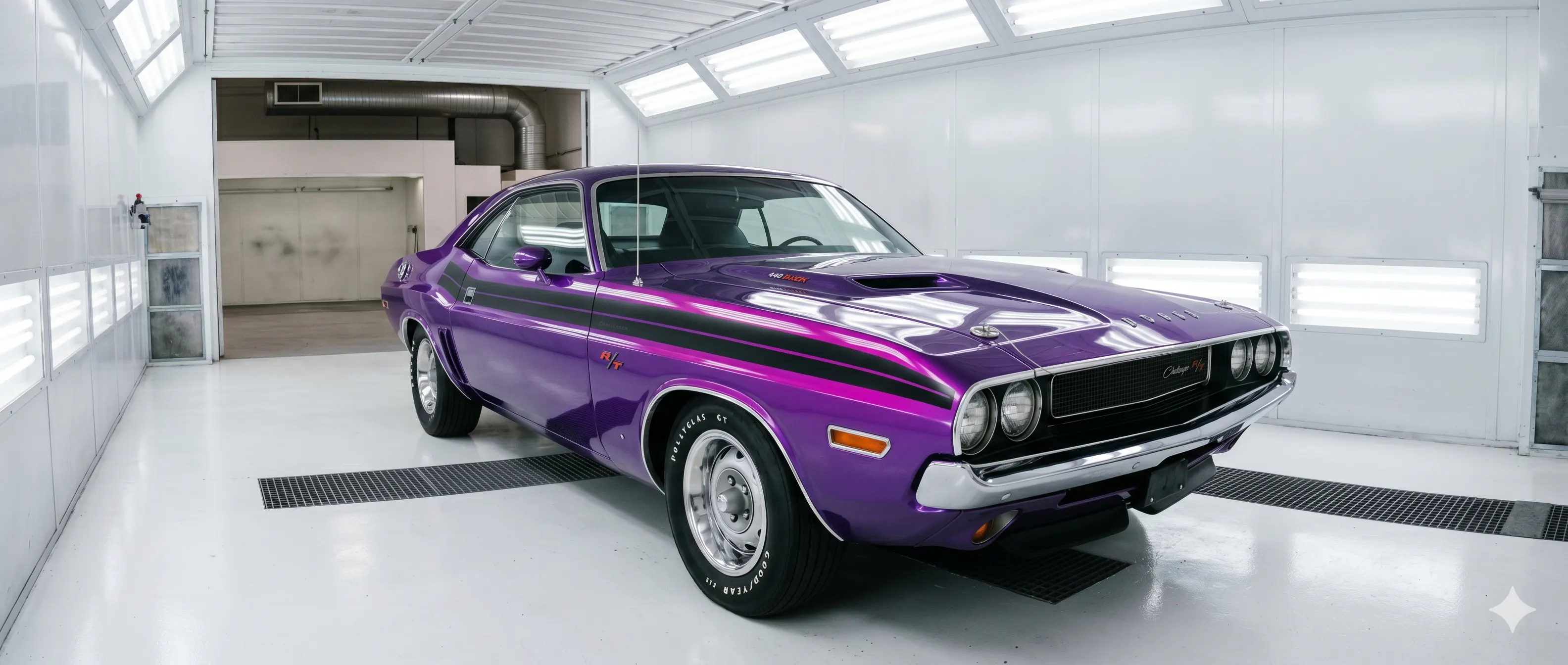 1970 Dodge Challenger R/T — Plum Crazy Purple