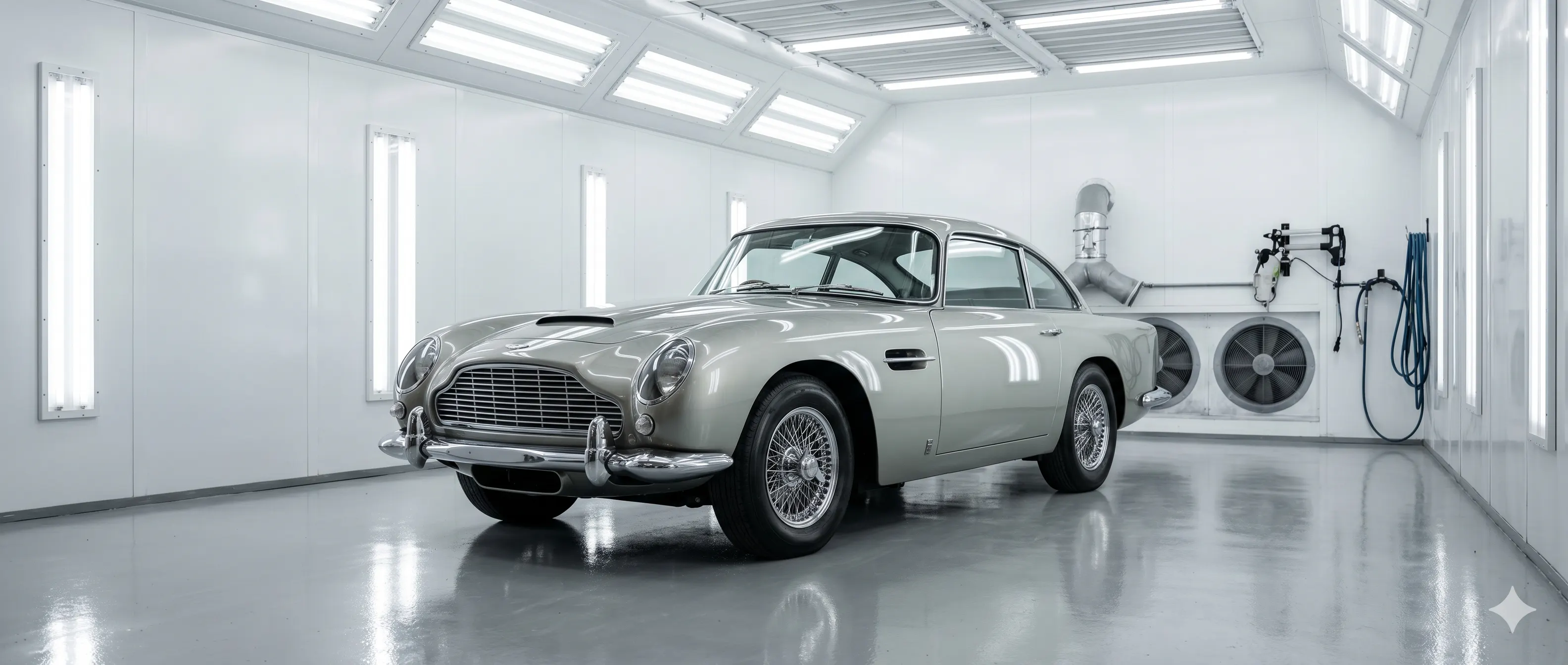 1963 Aston Martin DB5 — Silver Birch Museum Restoration